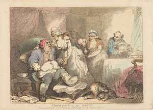 Úleva při dně od Thomas Rowlandson