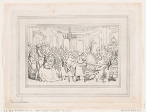 Pohodlí v Bathu, deska č. 2 od Thomas Rowlandson