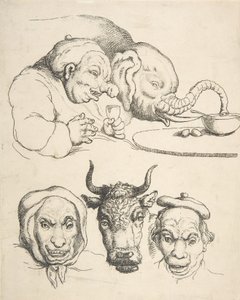 Srovnávací anatomie, 1800-25., 1800-25. od Thomas Rowlandson