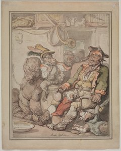 Srovnávací studie anatomie od Thomas Rowlandson