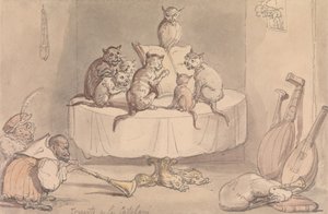 Koncert u Catalaniho od Thomas Rowlandson