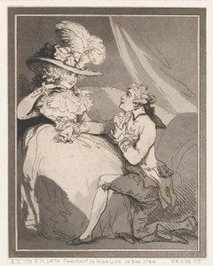 Námluvy v High Life, 15. prosince 1785, 15. prosince 1785. od Thomas Rowlandson