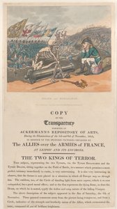 Smrt a Bonaparte, Dva králové teroru, 1. ledna 1814, 1. ledna 1814. od Thomas Rowlandson