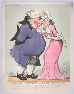 Doctor Convex and Lady Concave, 20. listopadu 1802., 20. listopadu 1802. od Thomas Rowlandson