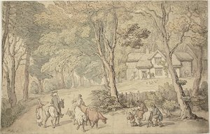 Syntax doktora na cestě od Thomas Rowlandson