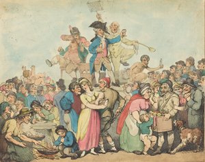 Dr. Botherum, Mountebank, 1800. od Thomas Rowlandson