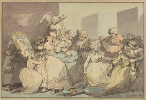 Jak se obléknout na narozeniny od Thomas Rowlandson