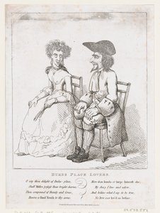 Dukes Place Lovers, 21. února 1797, 21. února 1797. od Thomas Rowlandson