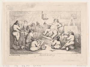 Nizozemská akademie, březen 1792, březen 1792. od Thomas Rowlandson