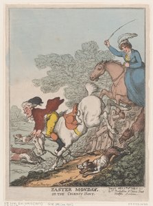 Velikonoční pondělí aneb The Cockney Hunt, 14. července 1807, 14. července 1807. od Thomas Rowlandson