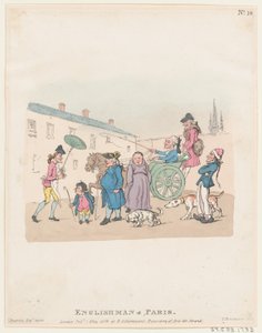 Angličan v Paříži, 1. května 1803, 1. května 1803. od Thomas Rowlandson