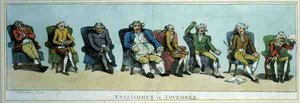 "Angličané v listopadu", hospoda. od S.W. Fores od Thomas Rowlandson