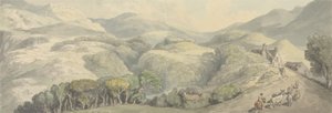 Vstup do Festiniogu ve Walesu od Thomas Rowlandson