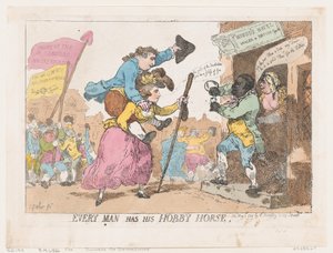 Každý člověk má svého koníčka, 1. května 1784, 1. května 1784. od Thomas Rowlandson