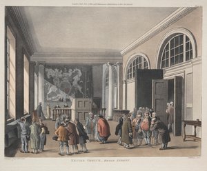 Spotřební úřad, Široká ulice od Thomas Rowlandson