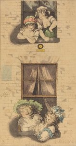 První a druhé patro, publikoval 1791. od Thomas Rowlandson