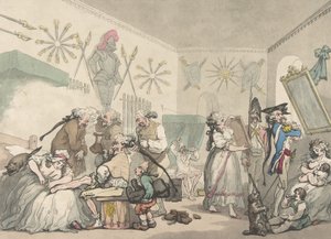 Francouzská kasárna, 12. srpna 1791., 12. srpna 1791 od Thomas Rowlandson