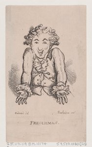 Francouz, duben 1808, duben 1808. od Thomas Rowlandson