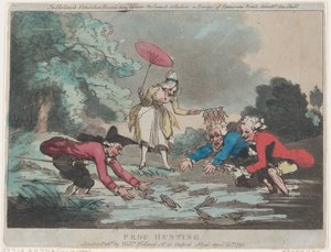 Lov žab, 20. dubna 1790., 20. dubna 1790. od Thomas Rowlandson