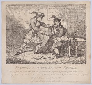 Frontispiece, Revize pro druhé vydání Malebné krásy Boswell, P..., 15. června 1786. od Thomas Rowlandson