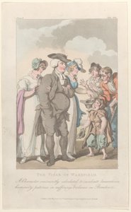 Frontispis: The Vicar of Wakefield, z The Vicar of Wakefield, 1. května 1817., 1. května 1817. od Thomas Rowlandson
