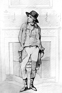George Morland, 1786. od Thomas Rowlandson
