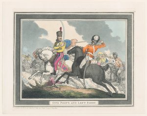 Give Points and Left Parry, 1. září 1798, 1. září 1798. od Thomas Rowlandson