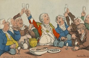 Zářící červi od Thomas Rowlandson