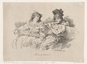 Harmony, 12. srpna 1785, 12. srpna 1785. od Thomas Rowlandson