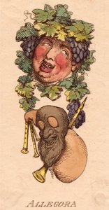 Vedoucí: Allegora od Thomas Rowlandson