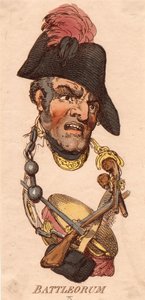Hlavy: Battleorum od Thomas Rowlandson