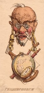Hlavy: Filozofů od Thomas Rowlandson