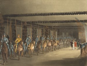 Horse Armoury, Tower of London, 1. listopadu 1809., 1. listopadu 1809 od Thomas Rowlandson