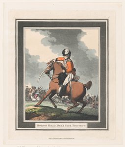 Horses Head, Near Side, Protect, 1. září 1798., 1. září 1798. od Thomas Rowlandson