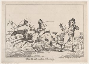 Jak uniknout vítězstvím, 22. listopadu 1791, 22. listopadu 1791. od Thomas Rowlandson