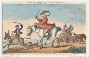 Jak z něj udělat co nejméně, 4. května 1808, 4. května 1808. od Thomas Rowlandson