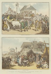 Humor koňských dostihů před sto lety (chromolit) od Thomas Rowlandson