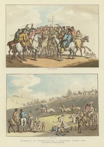 Humory z dostihů před sto lety od Thomas Rowlandson