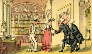 "Úvod do námluv" od Thomas Rowlandson