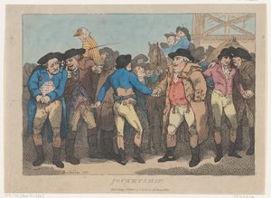 Jockeyship, 1. července 1802., 1. července 1802. od Thomas Rowlandson