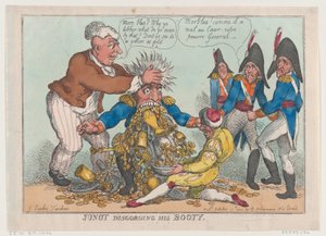 Junot vyvrhuje svou kořist, 17. října 1808, 17. října 1808. od Thomas Rowlandson