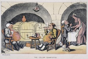 Le docteur dans un sklep ou un jeskyně - ve „“ třech cestách doktora Syntaxe: při hledání malebné útěchy a manželky“ od Williama Combe, nemocného. Rowlandson od Thomas Rowlandson