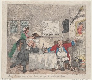 Dlouhá kázání a Dlouhá obležení jsou vhodná pro Lull the Senses, 11. února 1783, 11. února 1783. od Thomas Rowlandson
