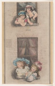 Služky a paní, 1. prosince 1791, 1. prosince 1791. od Thomas Rowlandson