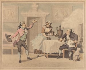 Manažer a Spouter od Thomas Rowlandson