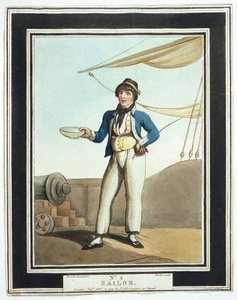 Námořníci byli za Horatia Nelsona (1758-1805) přidělováni na různé práce podle svých schopností, někteří pracovali na stěžních naložených na křídle, jiní na horní palubě, zodpovídali za kotvu, další byli součástí týmu střelců. od Thomas Rowlandson