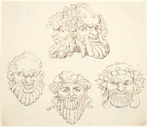 Masky od Thomas Rowlandson