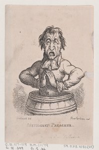 Metodistický kazatel, duben 1808, duben 1808. od Thomas Rowlandson