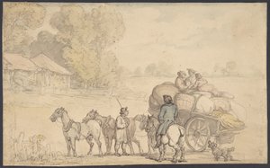 Migranti od Thomas Rowlandson