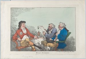 Půjčitelé peněz, 8. listopadu 1784., 8. listopadu 1784. od Thomas Rowlandson